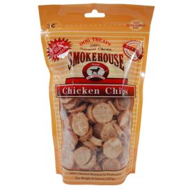 Smokehouse Chicken Chips Dog Treat Small 8 oz