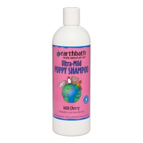 Earthbath Ultra-Mild Puppy Shampoo; Wild Cherry 16oz