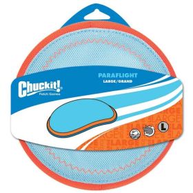 Chuckit! Paraflight Dog Toy Blue; Orange Large