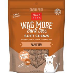 Cloudstar WAGMORE DOG GRAIN FREE SOFT and CHEWY DUCK 5OZ