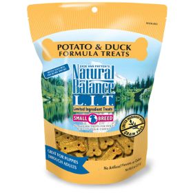 Natural Balance Pet Foods L.I.T. Duck & Potato Dog Treat 8 oz