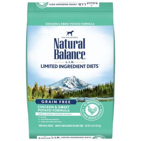 Natural Balance Pet Foods LID Chicken and Sweet Potato Adult 24 lb