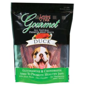 Loving Pets Gourmet Duck Filet Strips Dog Treats 6 oz