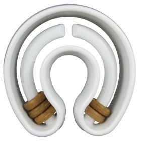 Starmark Treat Ringer Dog Toy Horseshoe White; 1ea-One Size