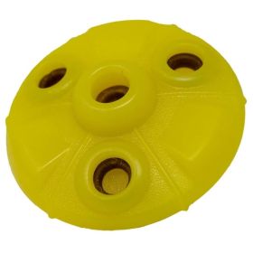 Starmark Flex Grip Treat Ringer UFO Yellow; 1ea-LG