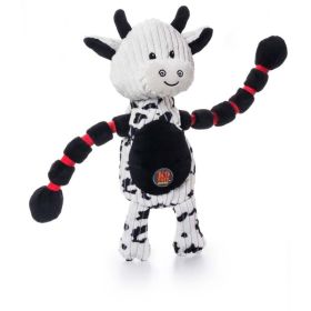 Charming Pet Products Thunda Tugga Dog Toy Cow White; Black One Size 5 in x 13 in x 15 in