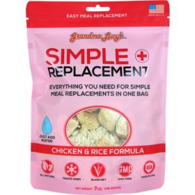 Grandma Lucys Dog Freeze Dried Simple Remedy Chicken 7 Oz